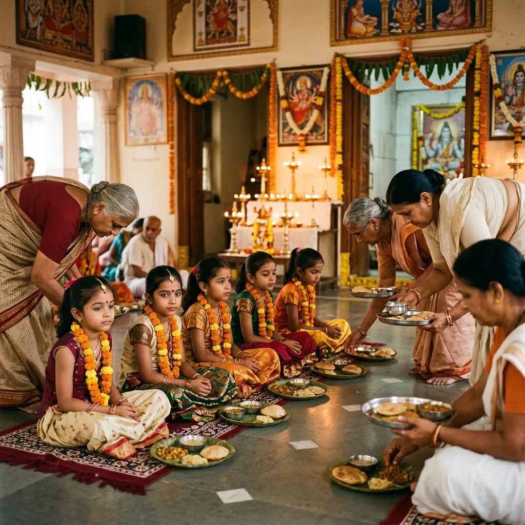 Sponsor Kanya Bhoj Seva in Ujjain